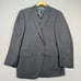 Peter Millar Wool Sport Coat Blazer Mens 42R Gray Plaid Union Made Designer