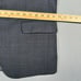Peter Millar Wool Sport Coat Blazer Mens 42R Gray Plaid Union Made Designer