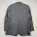 Peter Millar Wool Sport Coat Blazer Mens 42R Gray Plaid Union Made Designer