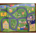 Peppa Pig Play Rug Mat with Peppa And George Car Figures