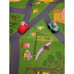 Peppa Pig Play Rug Mat with Peppa And George Car Figures