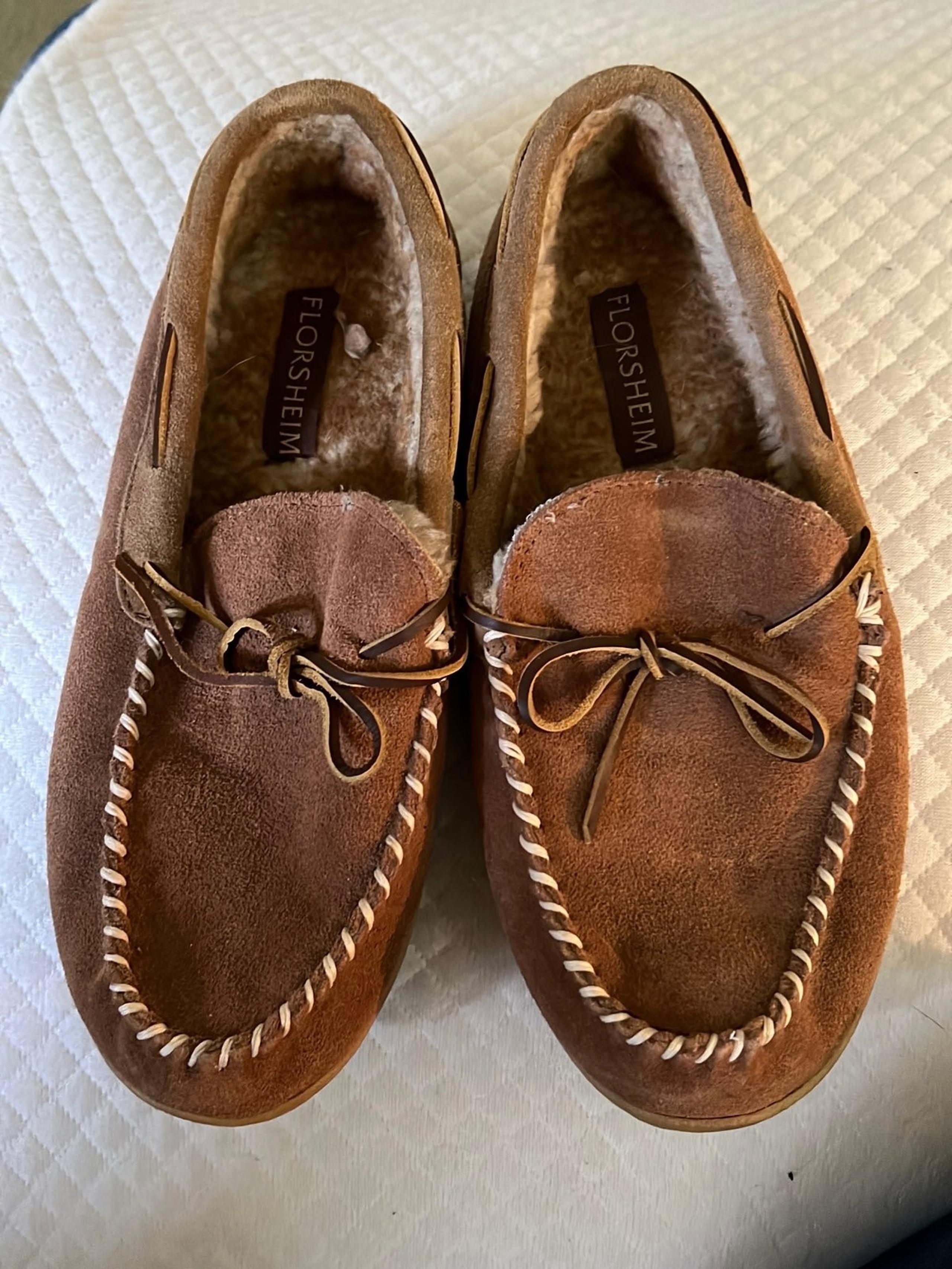 Florsheim leather slippers