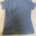 FIGS Scrubs womens small Casma two pocket top heathered indigo blue