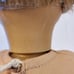 American Girl Doll Long Blonde Hair Blue Eyes Tag 2008, Neck Pleasant Company
