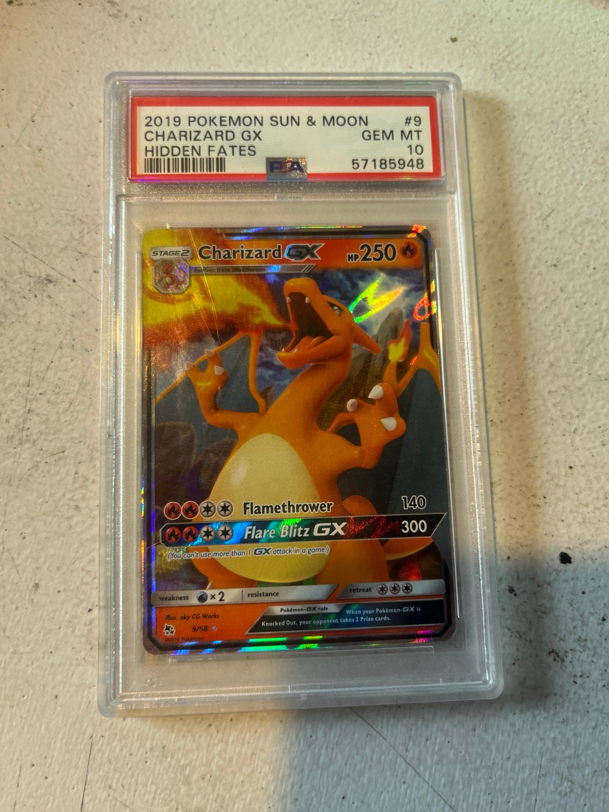 Charizard sun and moon