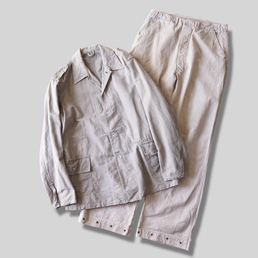 1940s Swedish Army M-39 Suit Jacket and Pants Military Surplus