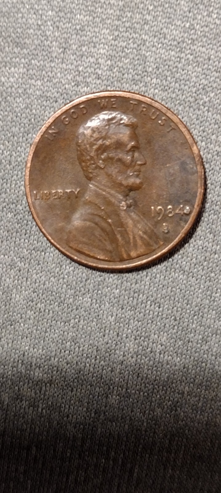 1984 DD in this case triple D mint mark penny