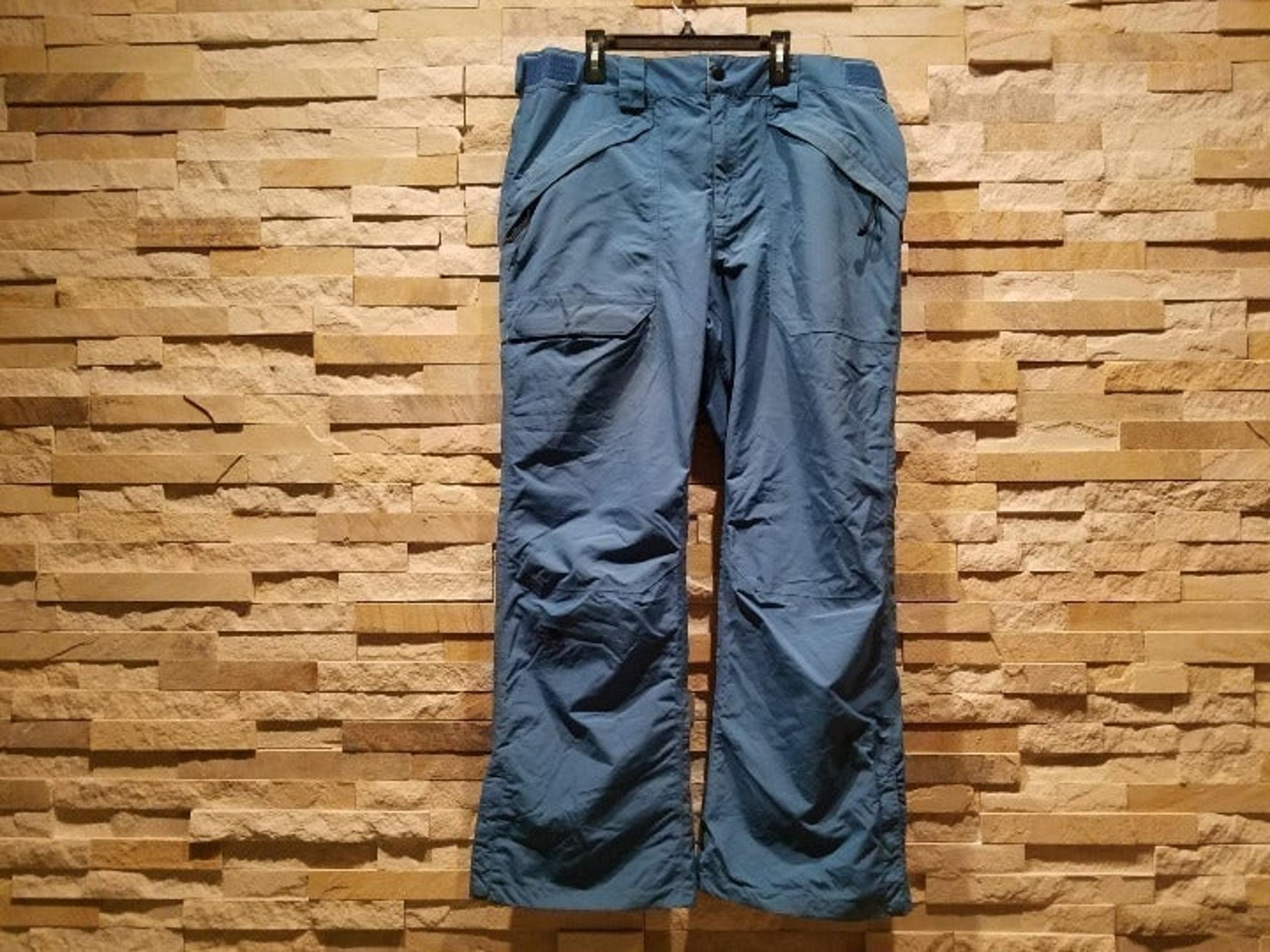 North Face Blue Mens Large Snowboard Ski Snow Pants Winter Waterproof Snowpants