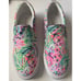Lilly Pulitzer Multicolor Slip On Canvas Sneakers Sz 9M