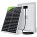 Solar Panel 25W 12V Monocrystalline Waterproof Panel