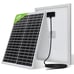 Solar Panel 25W 12V Monocrystalline Waterproof Panel