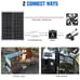 Solar Panel 25W 12V Monocrystalline Waterproof Panel
