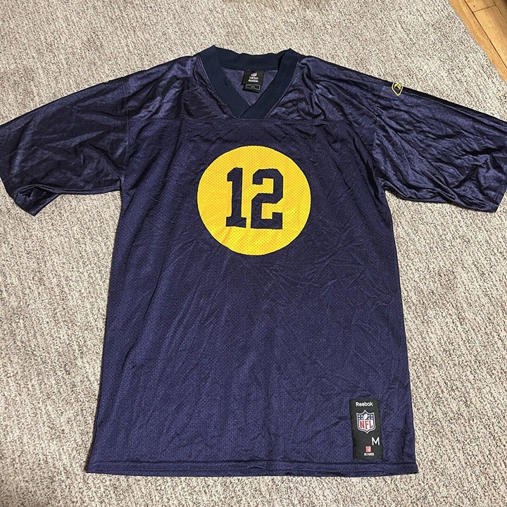 Aaron Rodgers Throwback ACME Jersey Green Bay Packers Reebok On Field | Adult M