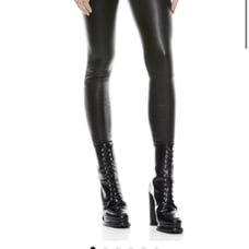 Alice and Olivia Leather Leggings