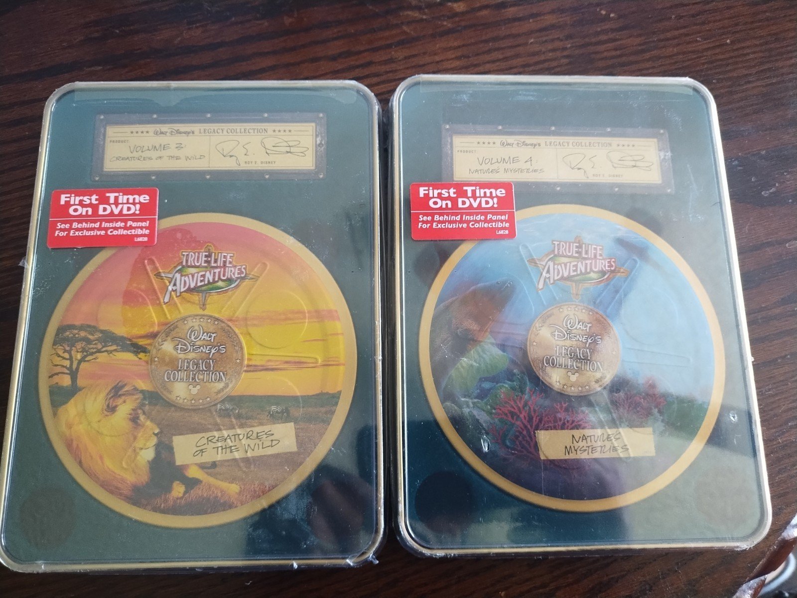 WALT DISNEY SEALED TRUE LIFE ADVENTURES LEGACY COLLECTION DVD #3 & 4 Sealed