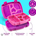 Unicorn Bento Box for Kids - Lunch Box for Girls Brand NEW NIB Pretty Me pink