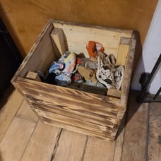 Dog Toy storage bin