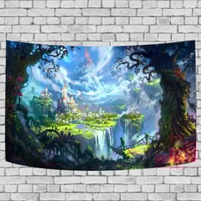 Fantasy World Forest Tapestry 80×60 Inches