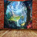 Fantasy World Forest Tapestry 80×60 Inches