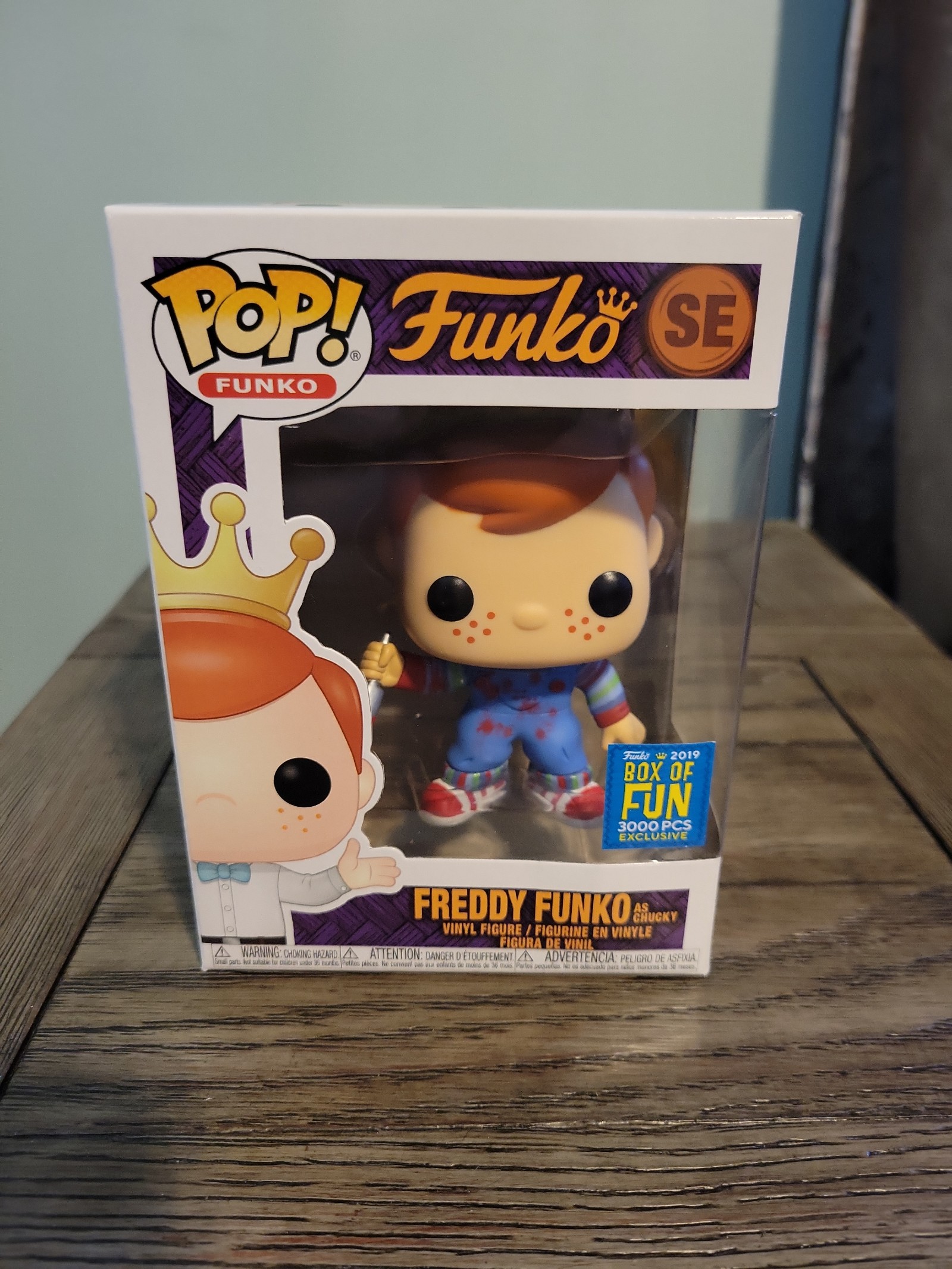 Freddy Funko as Chucky Funko Pop