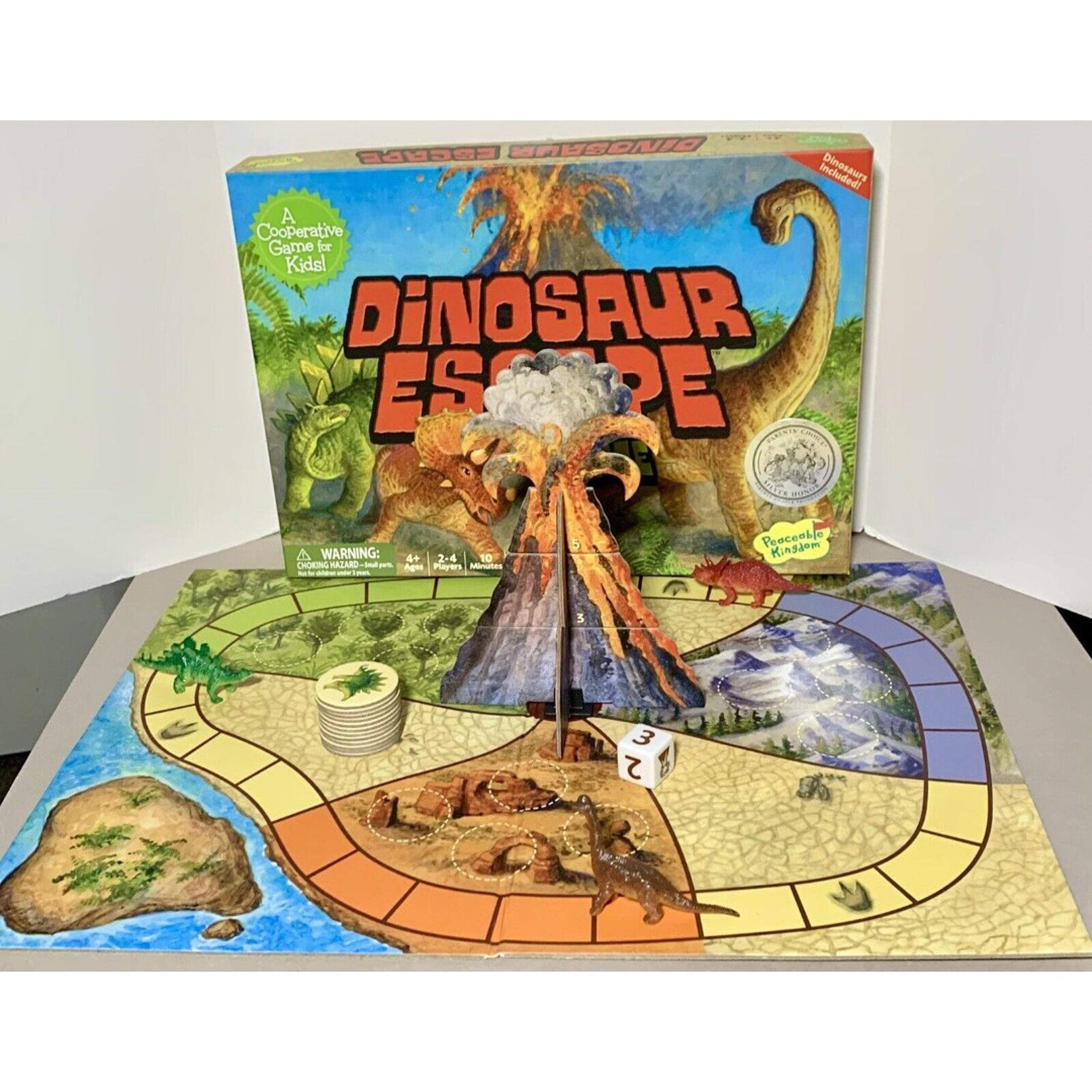 Peaceable Kingdom - Dinosaur Escape Game - A Cooperative Kids Game