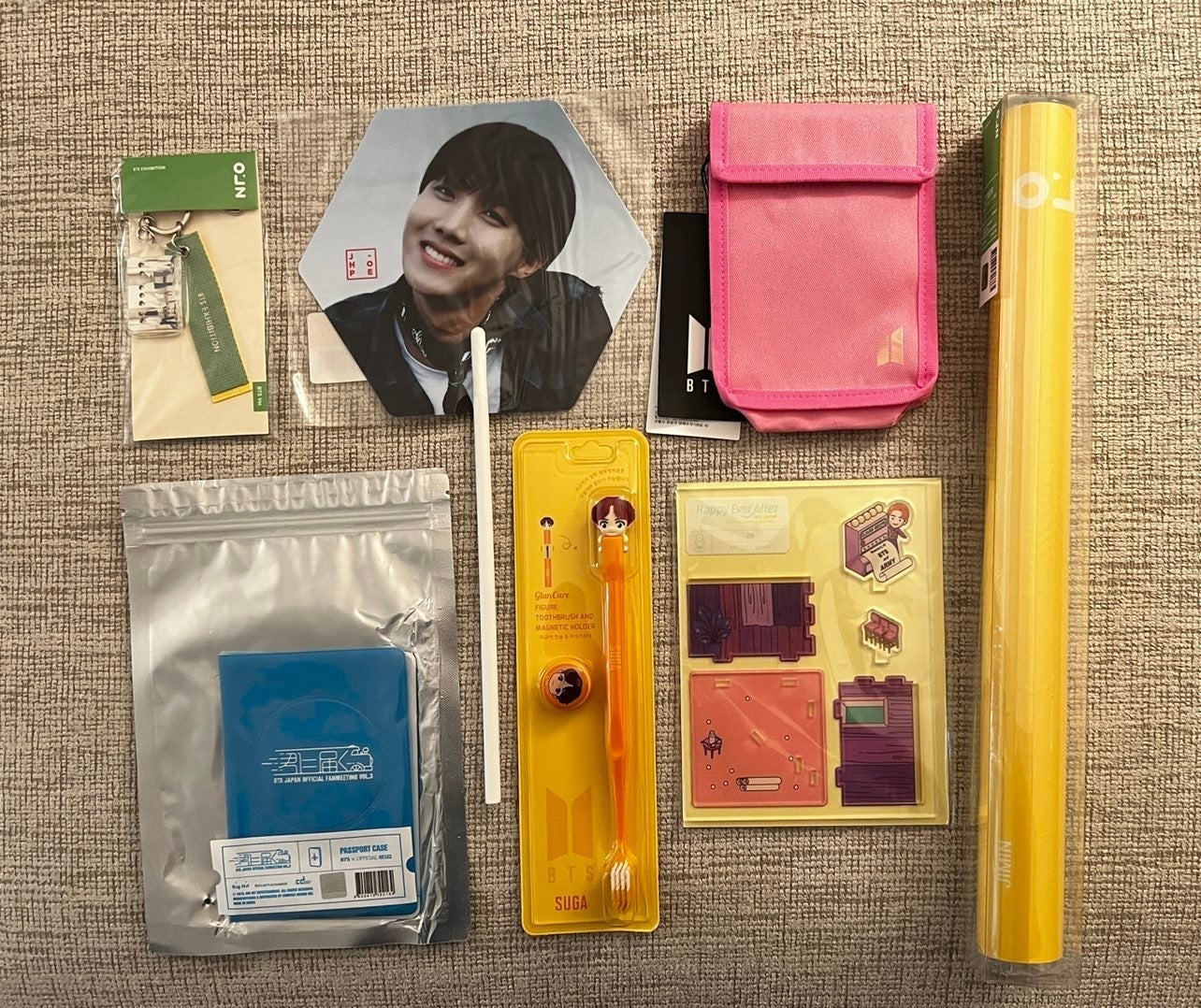 BTS Bundle: Poster, Keyring, etc.