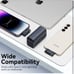 Wireless Lavalier Microphone for iPhone/Android with Lightning, USB C Mini Lapel