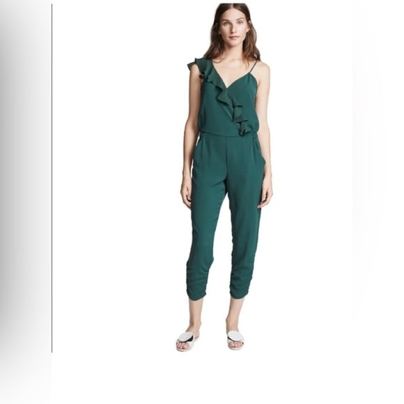 NWT Parker jumpsuit spring summer ruffle