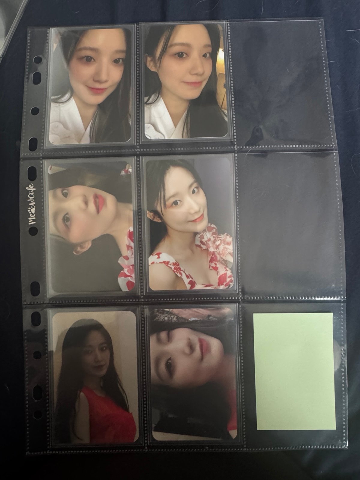 Gidle Shuhua I Burn Album Cards