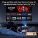 4K Projector WiFi & Bluetooth, 850ANSI, 1080P, Auto Focus/Full-Angle Up To 300