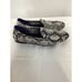 Rothy's 'The Almond' Black Animal Print Loafer Python Size 6.5