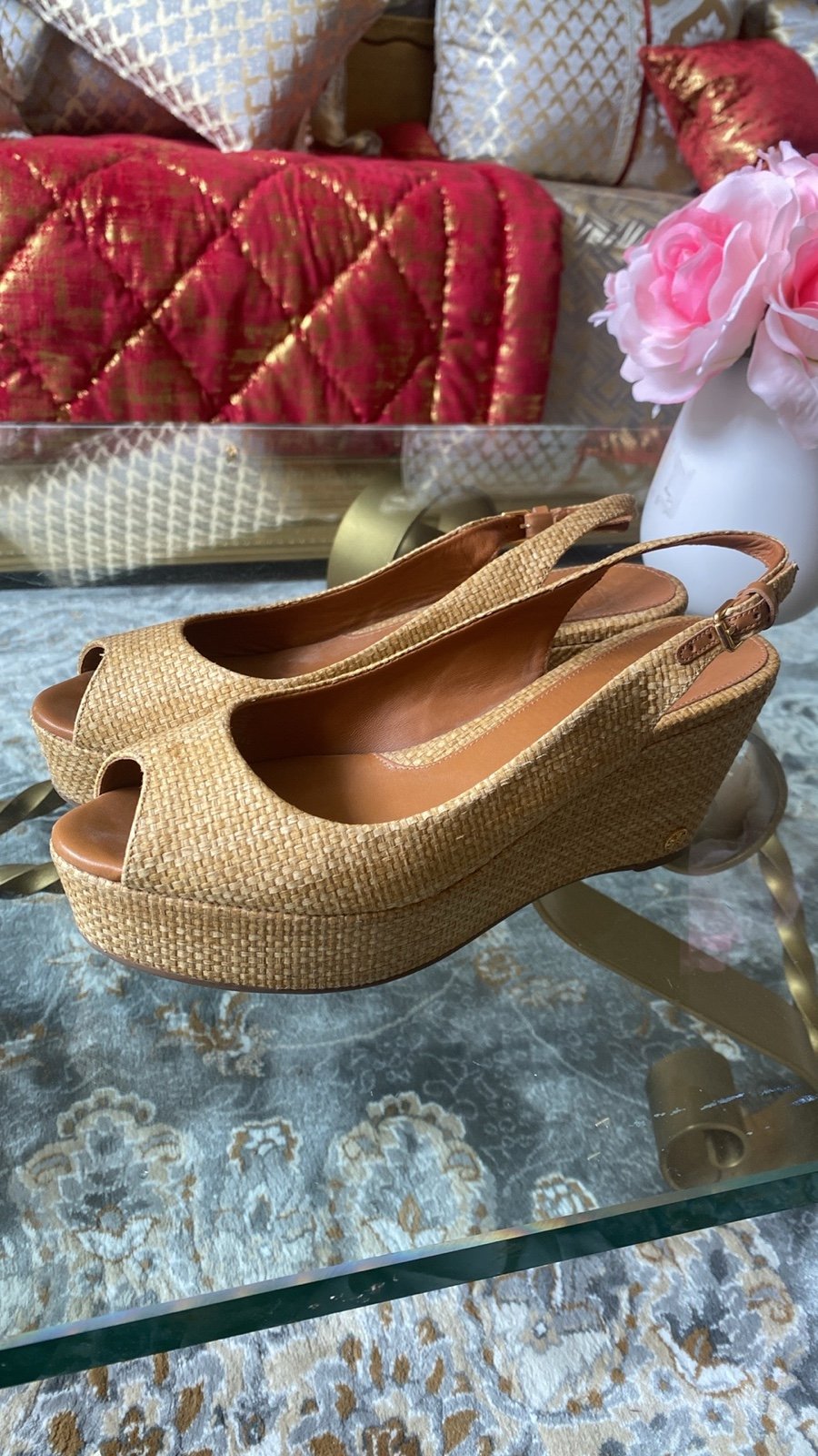 Tory Burch wedges
