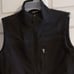 Just Keep Livin’ Bonded Fleece Vest Blac