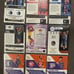 Lot Of 9 NBA RC Relic Cards Hoops & Contenders