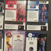 Lot Of 9 NBA RC Relic Cards Hoops & Contenders