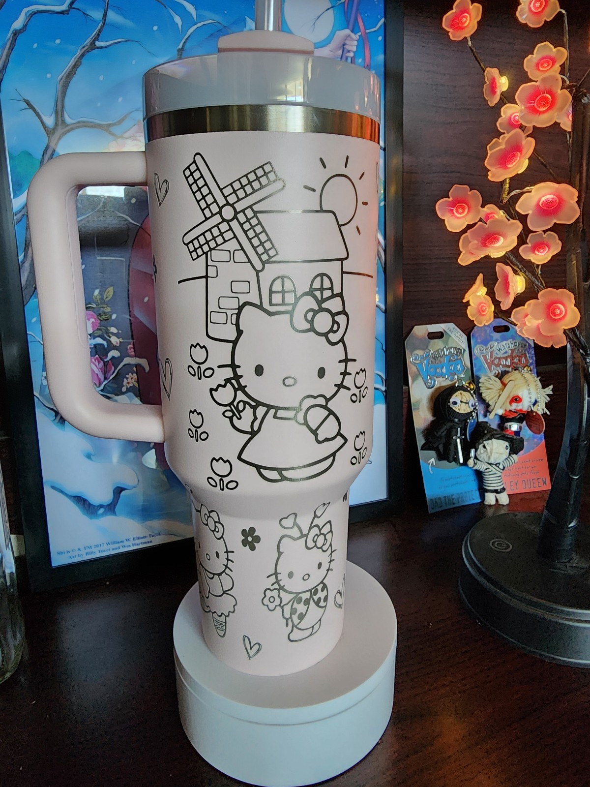 40 oz Bloom Hello Kitty Stanley