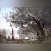 Vintage Art Print Souvenir Mortefontaine Recollect Jean Baptiste Framed Paysage