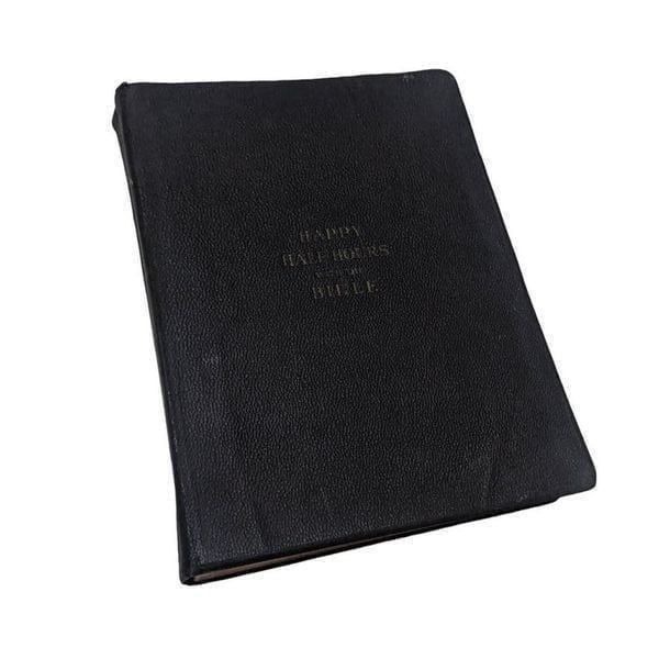 1915 Leather Happy Half Hours With The Bible Illustrated 1st Edition L.T. Meyers