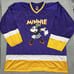 Vintage Minnie Mouse Hockey Jersey Purple Mickey Unlimited Disney Size XL