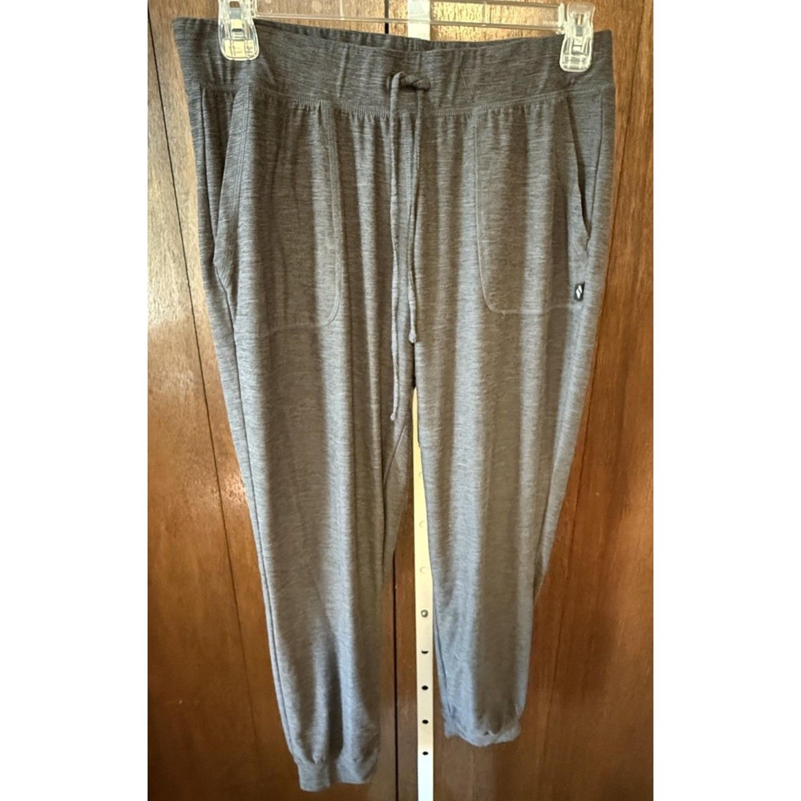 Size L Skechers Womens Go Walk Brushed Jogger Yoga W/Pockets Heather Gray SOFT