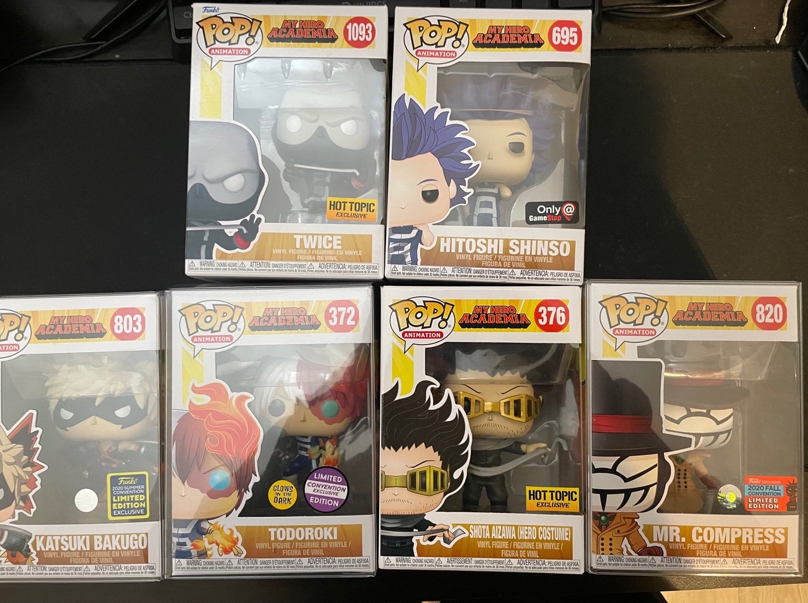 My Hero Academia Funko Pop Bundle