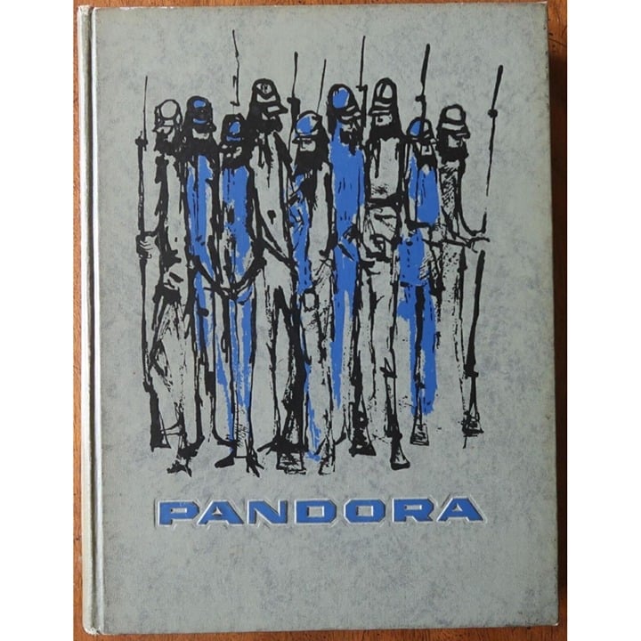 1961 UNIVERSITY OF GEORGIA ATHENS PANDORA COLLEGE ANNUAL YEARBOOK B1791