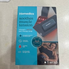 Homedics Soothes Muscle Tension Infrared + Red Light Pain Therapy Wrap