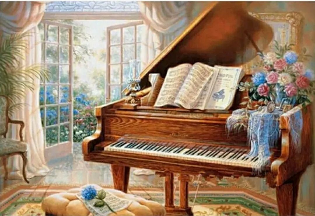 diamond painting Mosaic on canvas frame