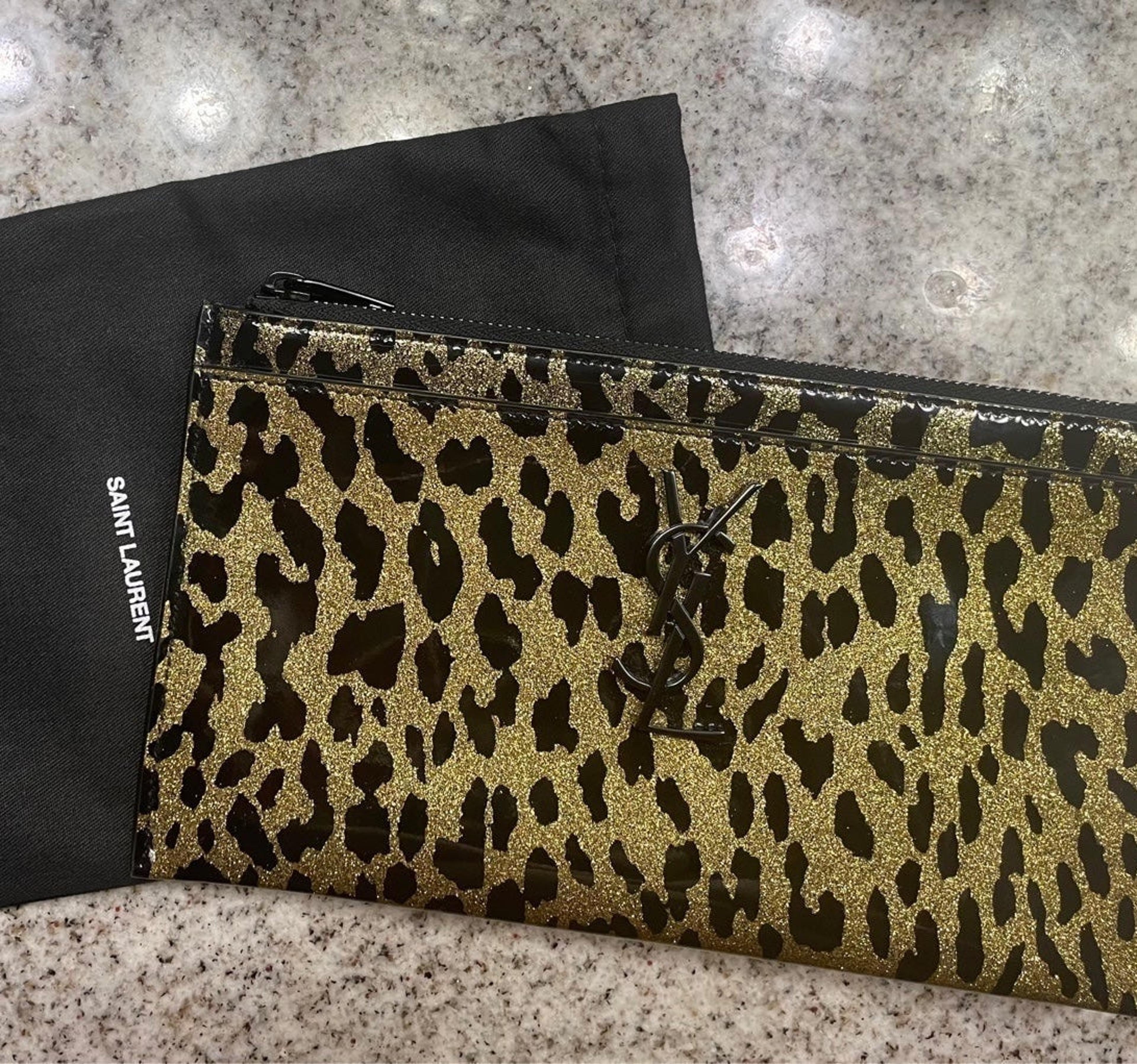 Ysl leopard wallet Clearance