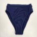L*Space Frenchi Bikini Bottom Bitsy Cut in Dark Blue Size XS NWT