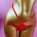 Red lingerie set