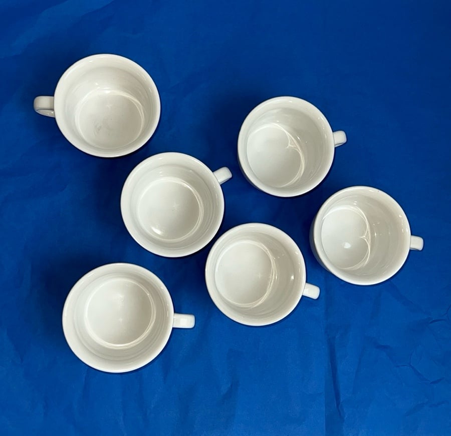 Set of 6 DANSK Vintage Coffee Mugs