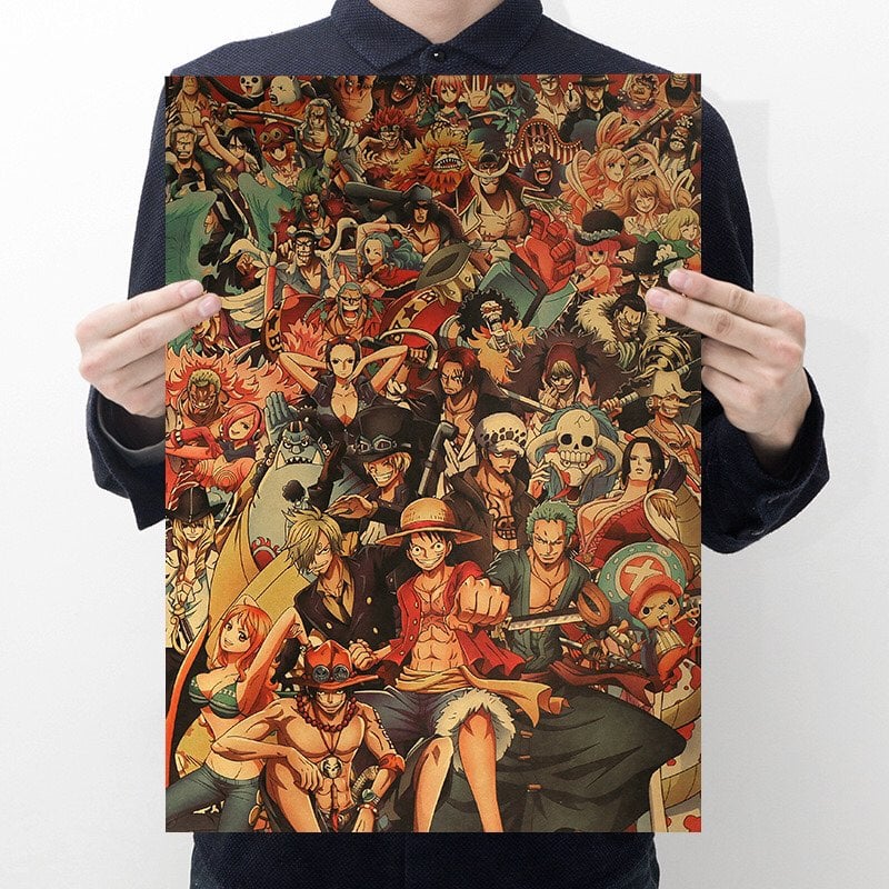 One piece art posters bundle(only one set)