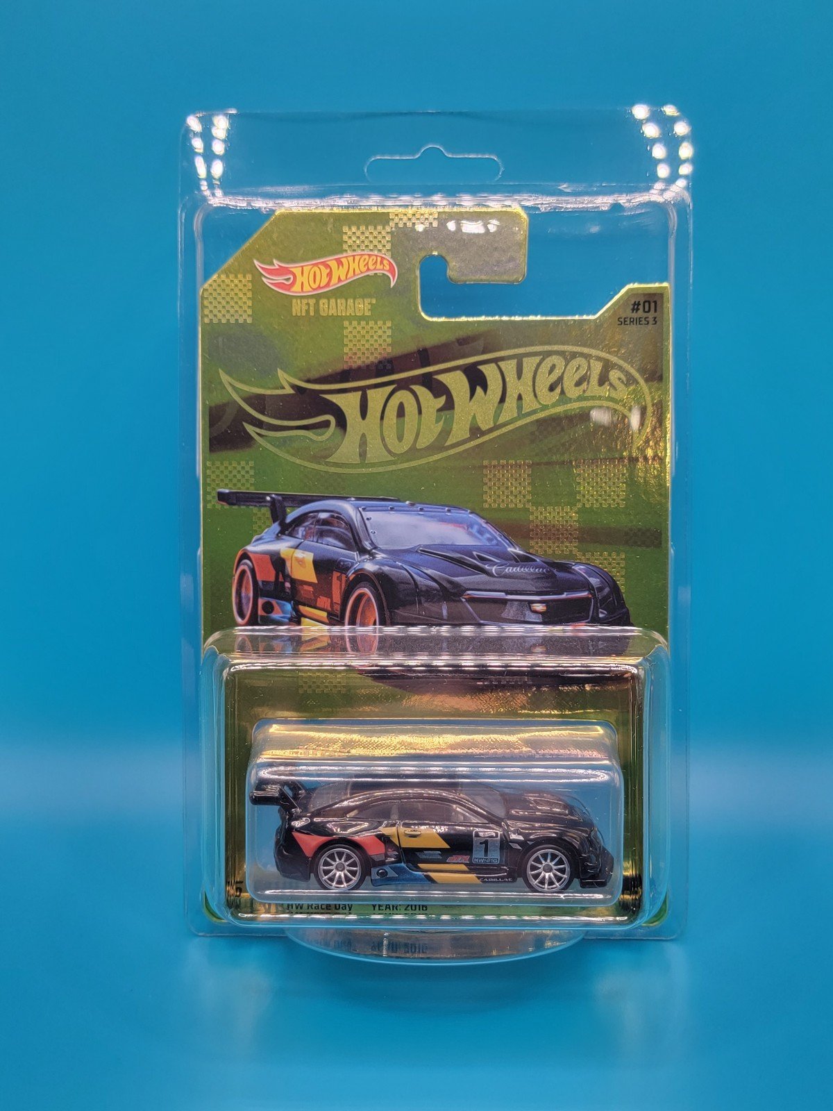 ホットウィール NFTガレージ ‘16 Cadillac ATS-V R 16 Cadillac ATS-V R - NFTH - NFT Garage Series 3